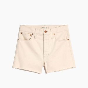 Madewell “The Perfect Jean Short” in Vintage Canvas Wash